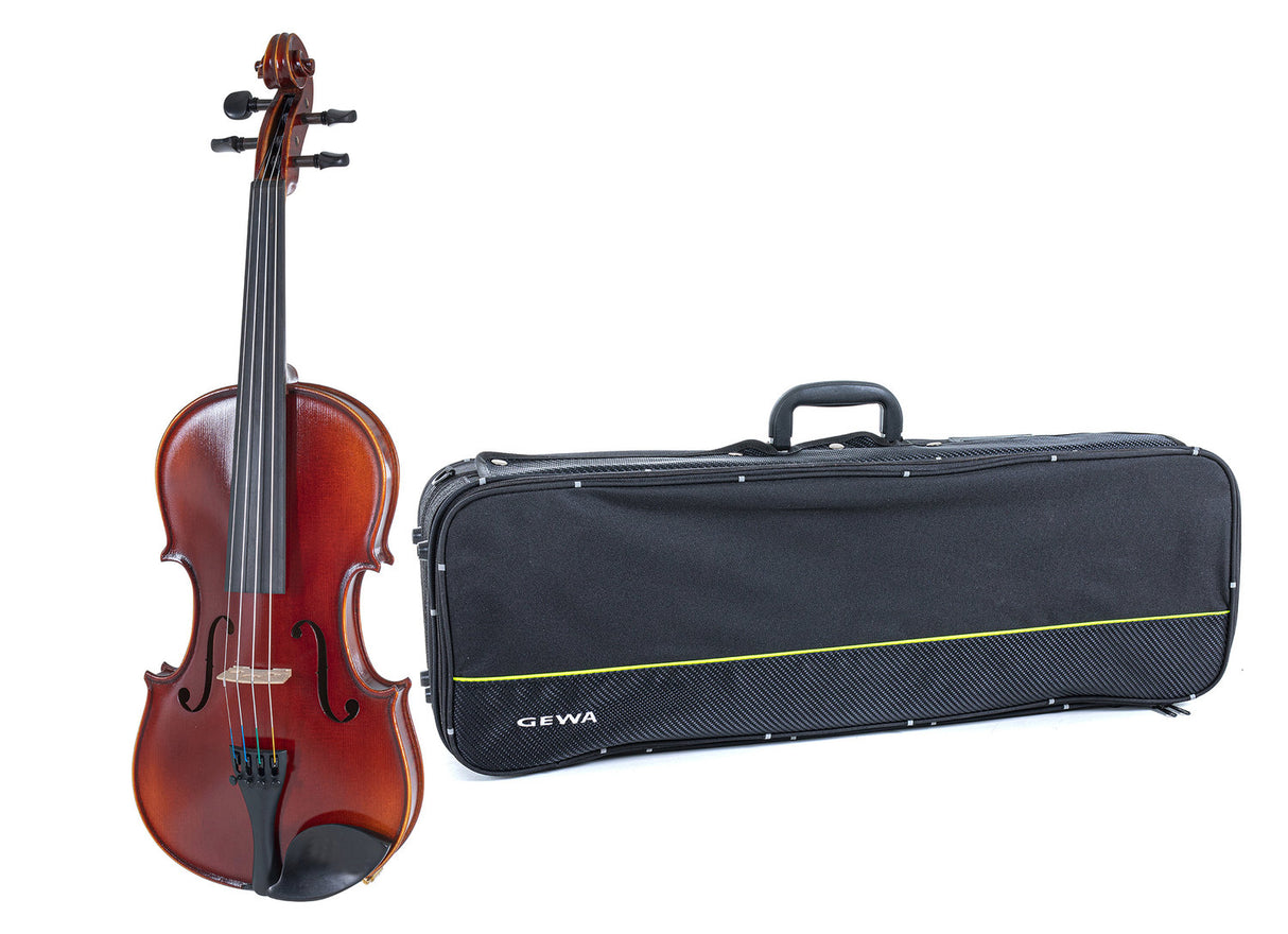 GEWA Violins Ideale - 4/4 left-hand (Ready to play including violin case, without bow, with Larsen Aurora strings)