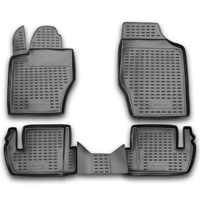Rubber mats Peugeot 307 2001-2008