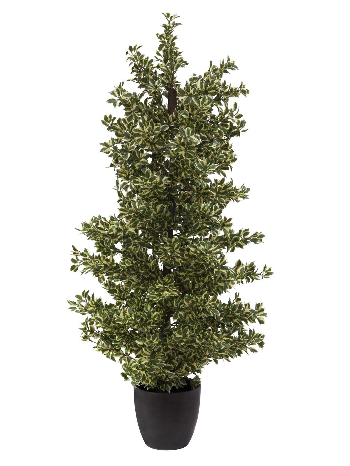 Artificial Woodficus Silverleaf, 120 cm.