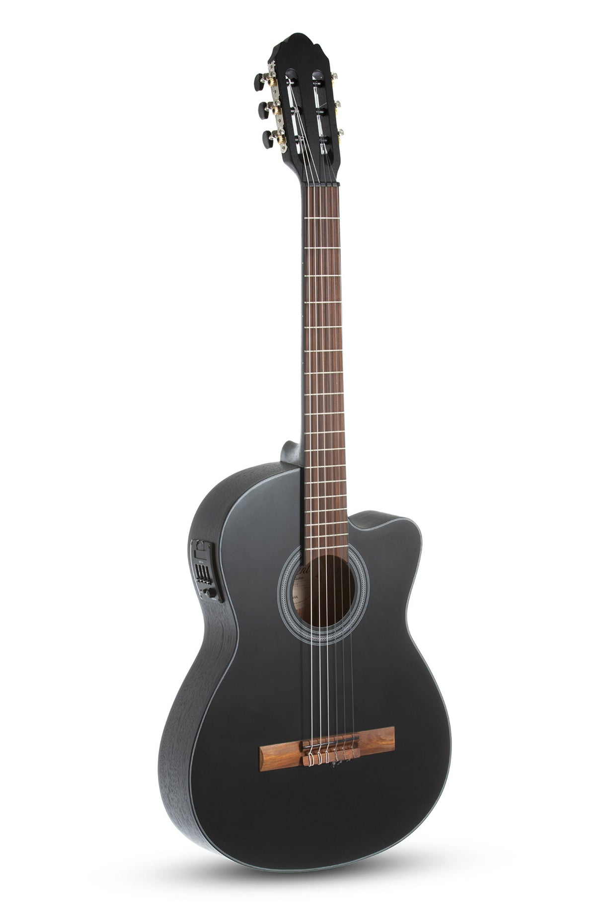 GEWA E-Acoustic classical guitar Student Cedar - E-Acoustic black
