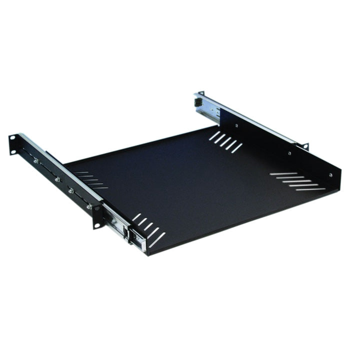 Adam Hall 87556 Rack Shelf 1 Unit with Extraction (19 ")
