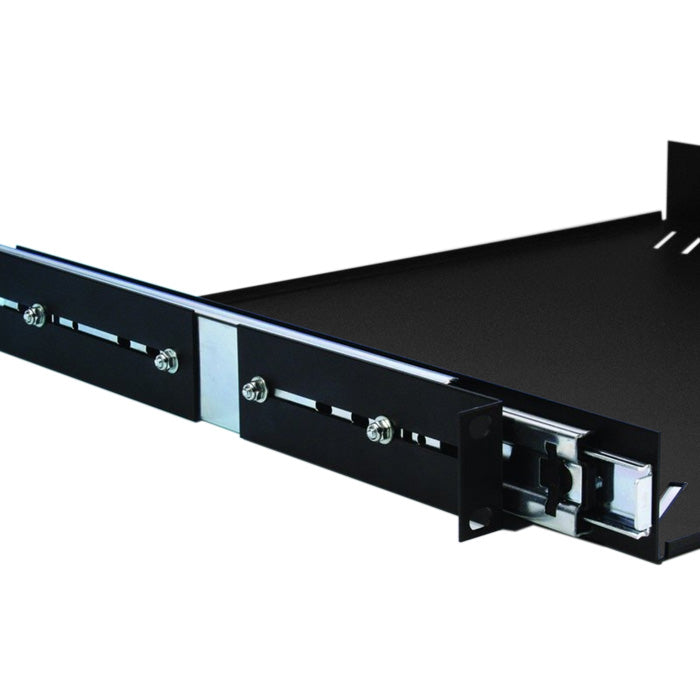 Adam Hall 87556 Rack Shelf 1 Unit with Extraction (19 ")