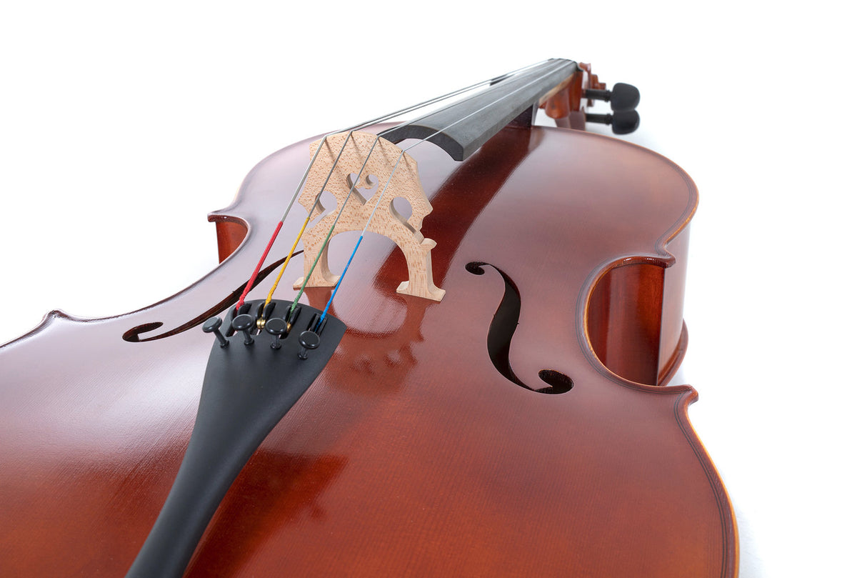 GEWA Cellos Ideale - 1/2 (Ready to play, incl. bag, carbon bow, Larsen Aurora strings, transport-secured)