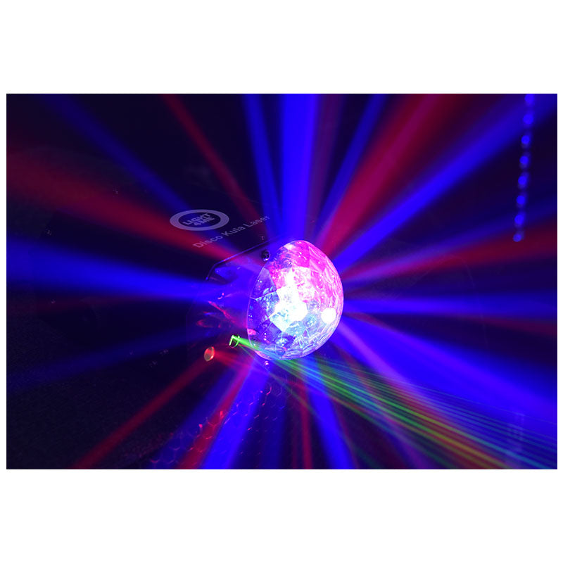 LIGHT4ME DISCO BALL LASER light multi-effect LED