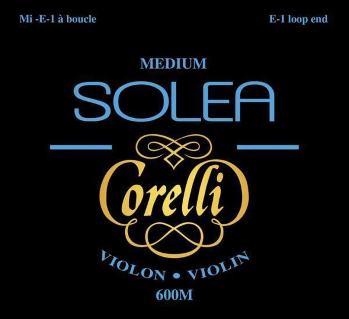 Corelli Violins strings Solea - Set E loop ends (600M)
