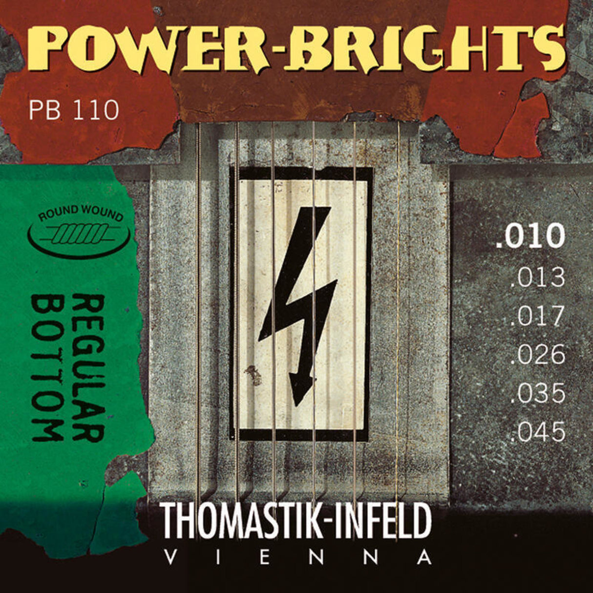 Thomastik-Infeld Strings for E-guitar Power Brights Series - Set 010 (PB110)