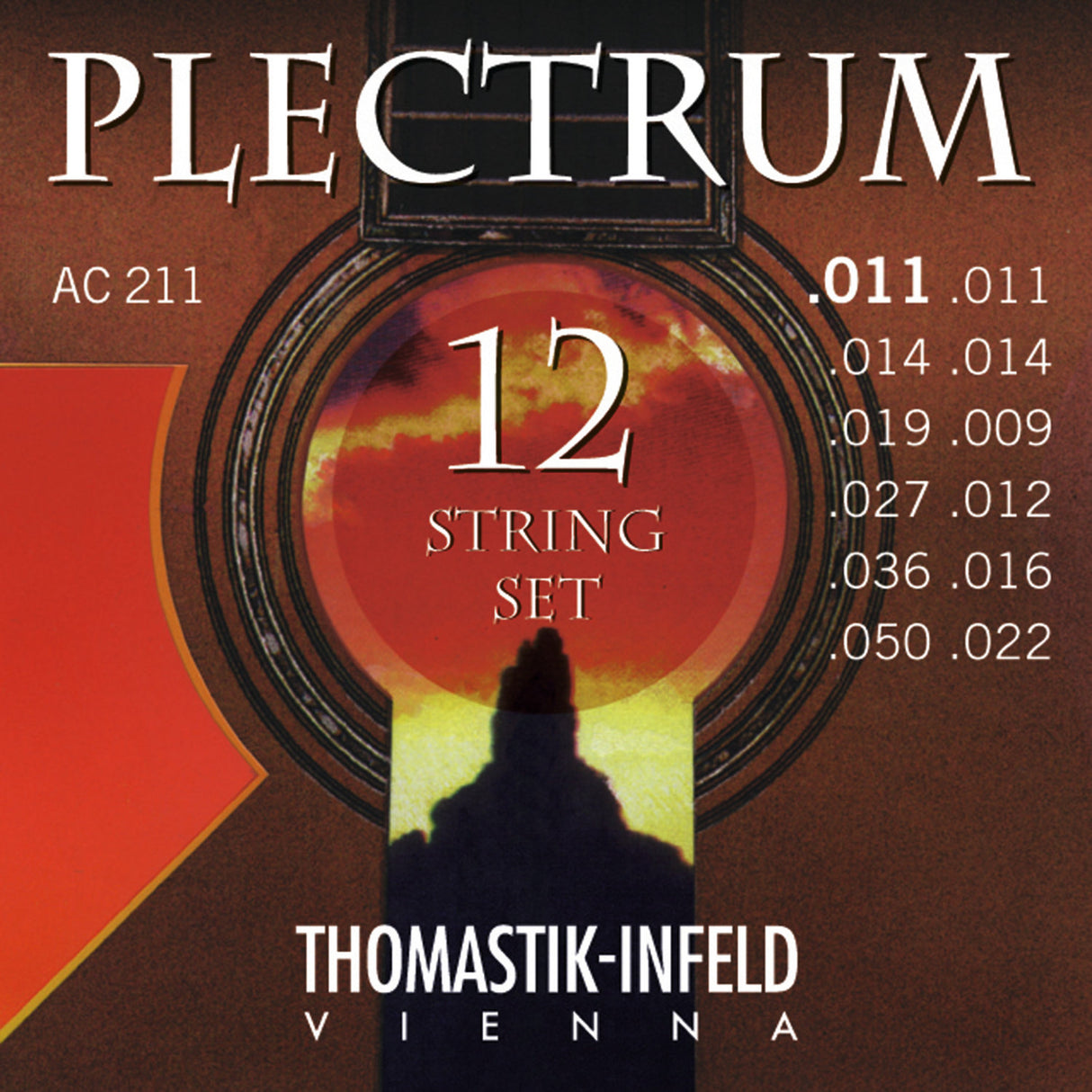 Thomastik-Infeld Strings for Acoustic Guitars Plectrum Acoustic Series - Set (AC211)