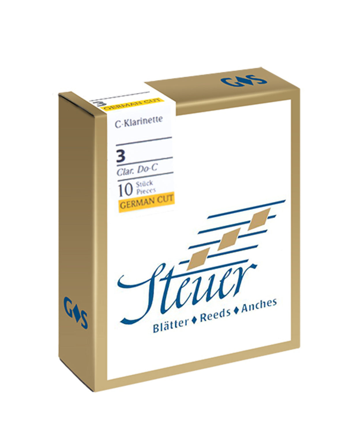 Steuer Reeds C-Clarinet Solo White Line - 2