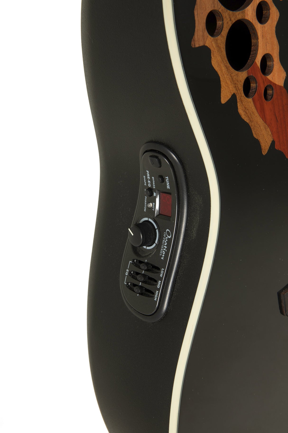 Ovation E-acoustic Guitars Standard Elite Deep Contour Cutaway - Black (2778AX-5-G)