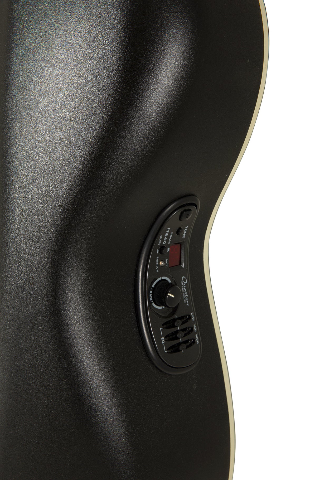 Ovation E-acoustic Guitars Standard Balladeer Deep Contour Cutaway 12-string - Black (2751AX-5-G)