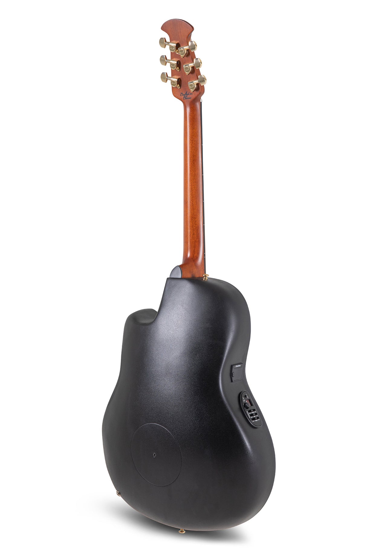 Ovation E-Acoustic Guitars Celebrity Elite Plus Mid Cutaway - Natural Spalted Maple (CE44P-SM-G)