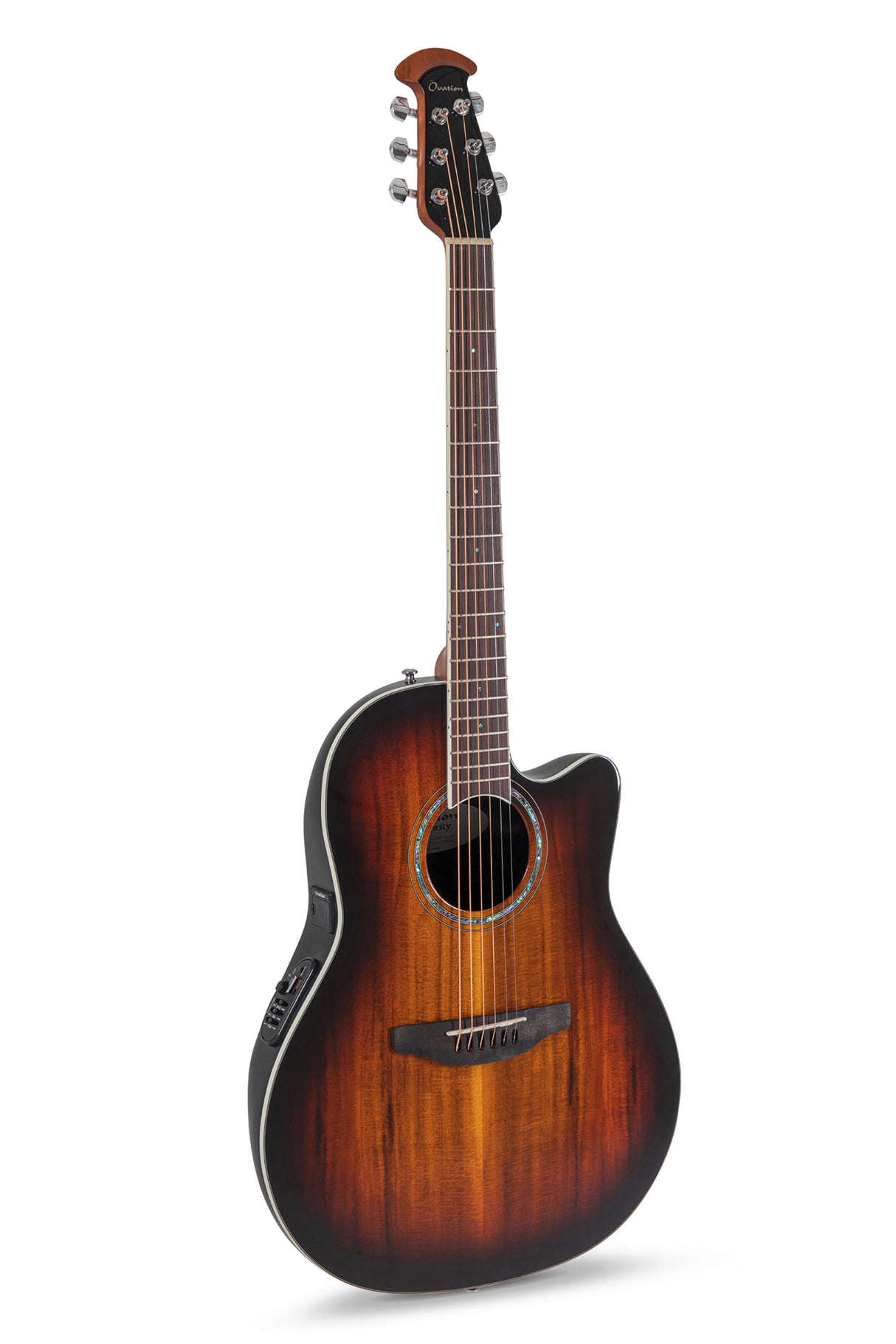 Ovation E-Acoustic Guitars Celebrity Standard Plus Super Shallow - Koa Burst (CS28P-KOAB-G)