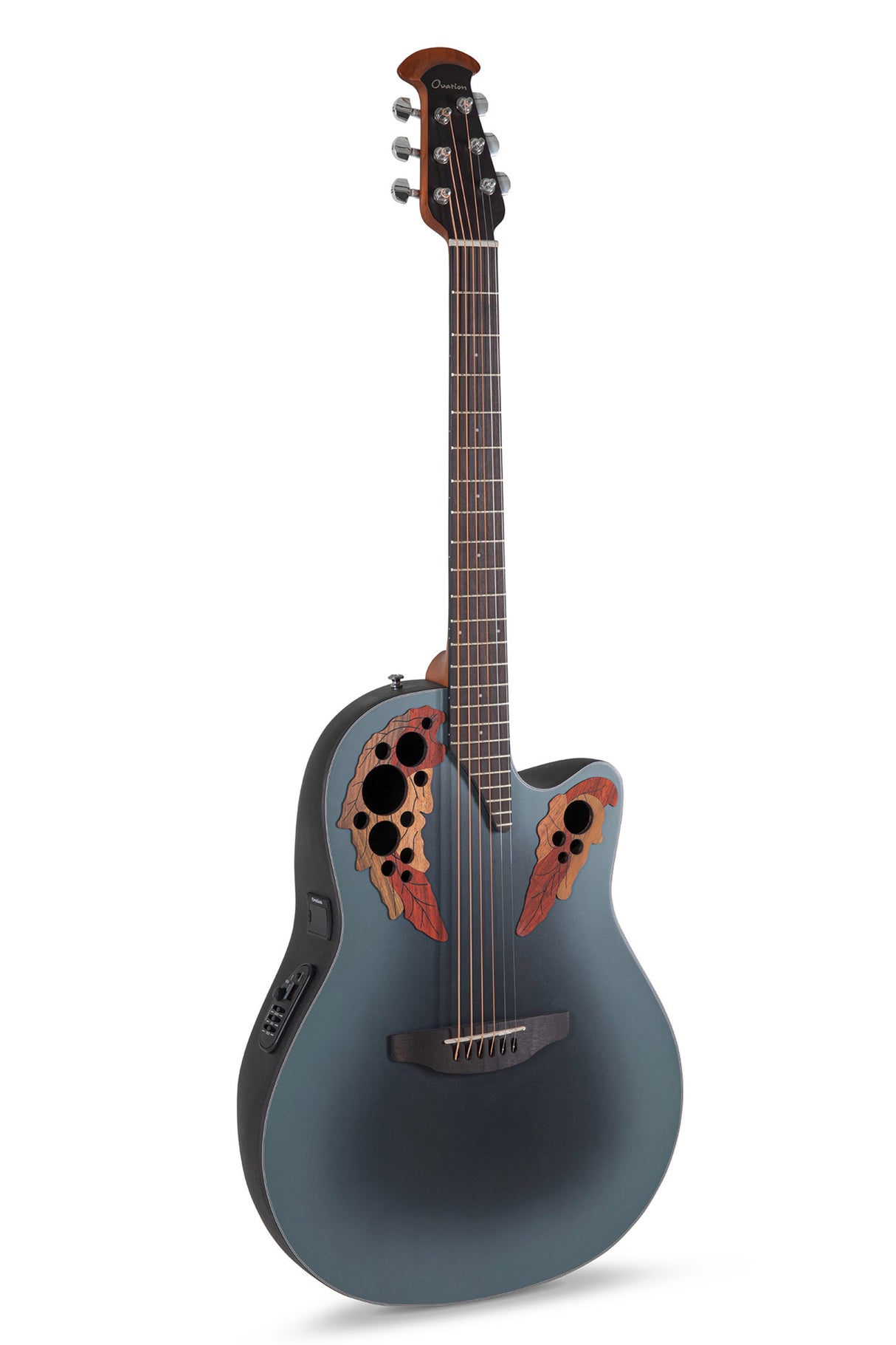 Ovation E-Acoustic Guitars Celebrity Elite Mid Cutaway - Reverse Blue Burst (CE44-RBB-G)