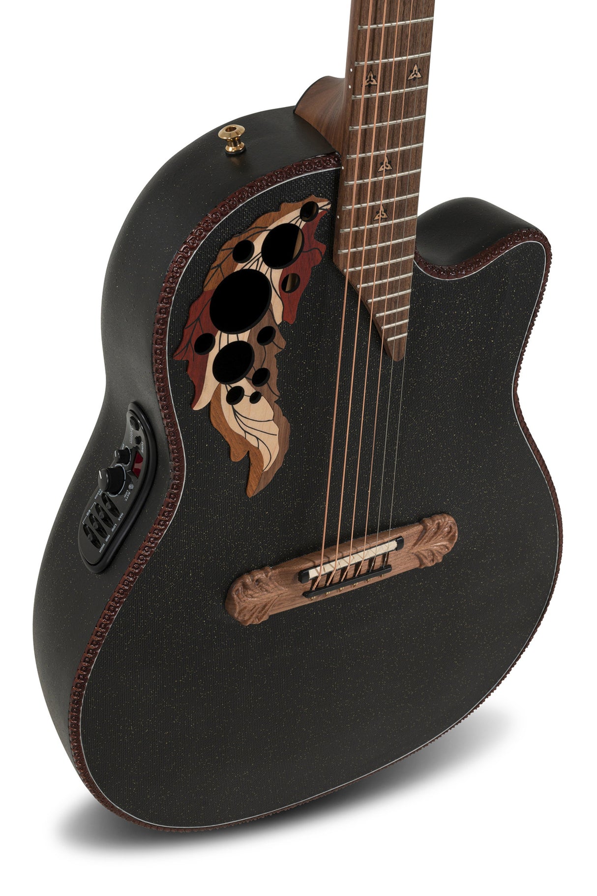 Adamas E-Acoustic Guitars 2087GT Deep Contour Cutaway - Black (2087GT-5-G)