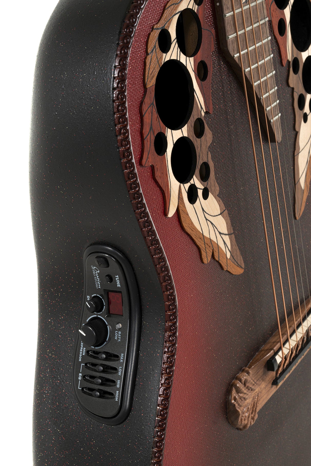 Adamas E-Acoustic Guitars 1687GT Deep Non-Cutaway - Reverse Red Burst (1687GT-2-G)