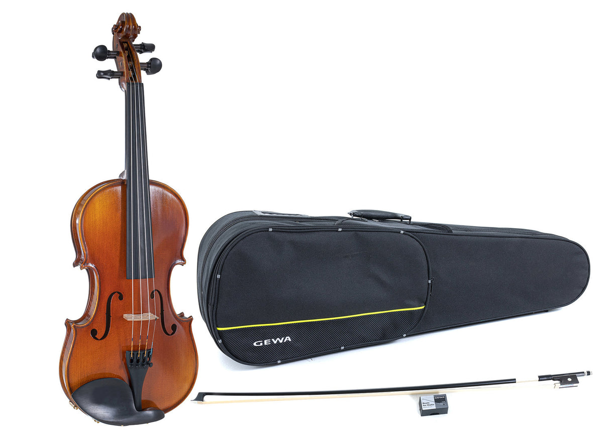 GEWA Violins Maestro 1 - 3/4 (Ready to play incl. shaped case, carbon bow and Larsen Aurora strings, transport-secured)