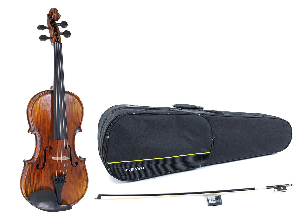 GEWA Violins Maestro 2 - 1/2 (Ready to play incl. shaped case, carbon bow and Larsen Aurora strings)