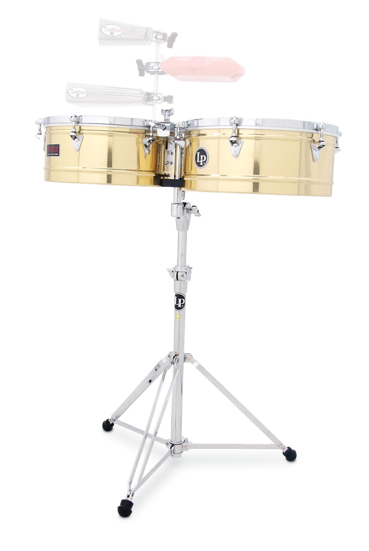 Latin Percussion Timbales Prestige Solid Brass - 14"/15" (LP1415-B)