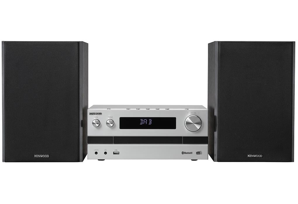 Kenwood M-918DAB - Mini system with Bluetooth and DAB, Silver
