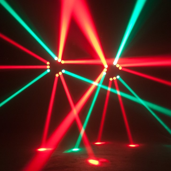 AFX 9 BeamFX Light output