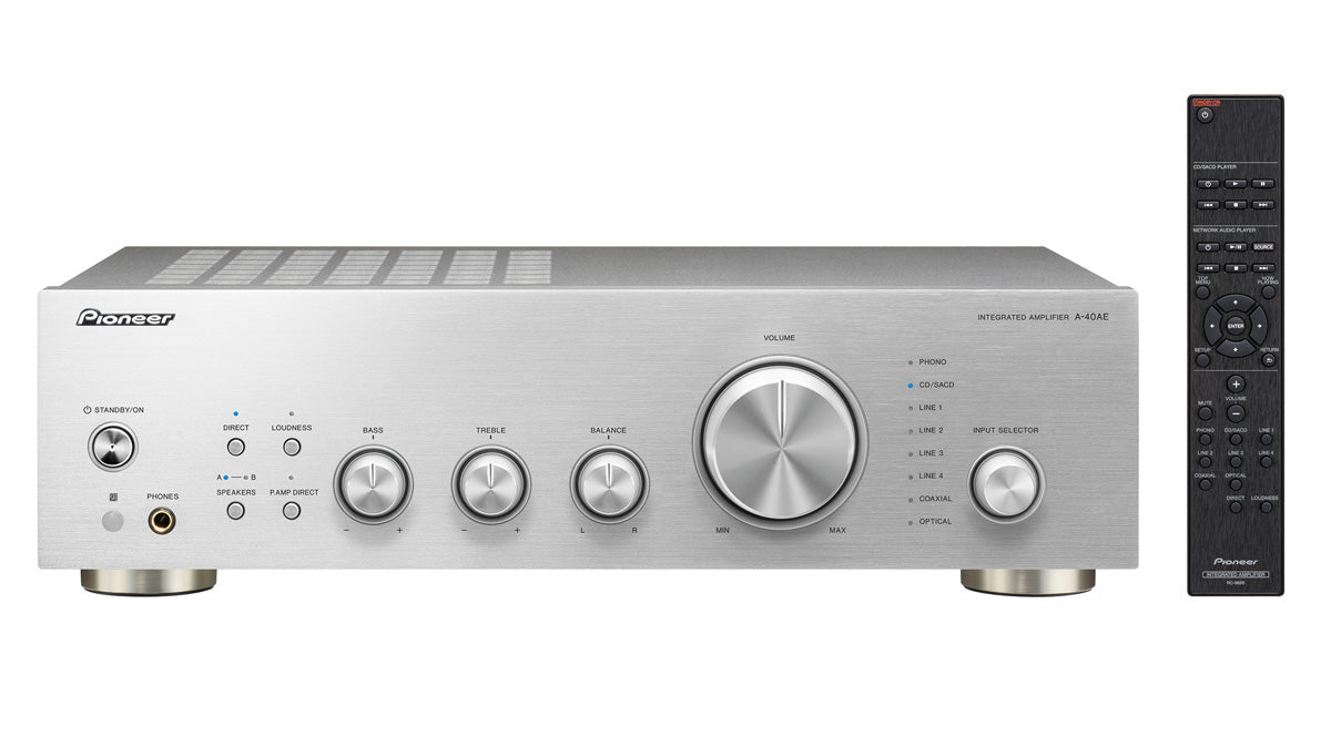 Pioneer A-40AE Amplifier Silver