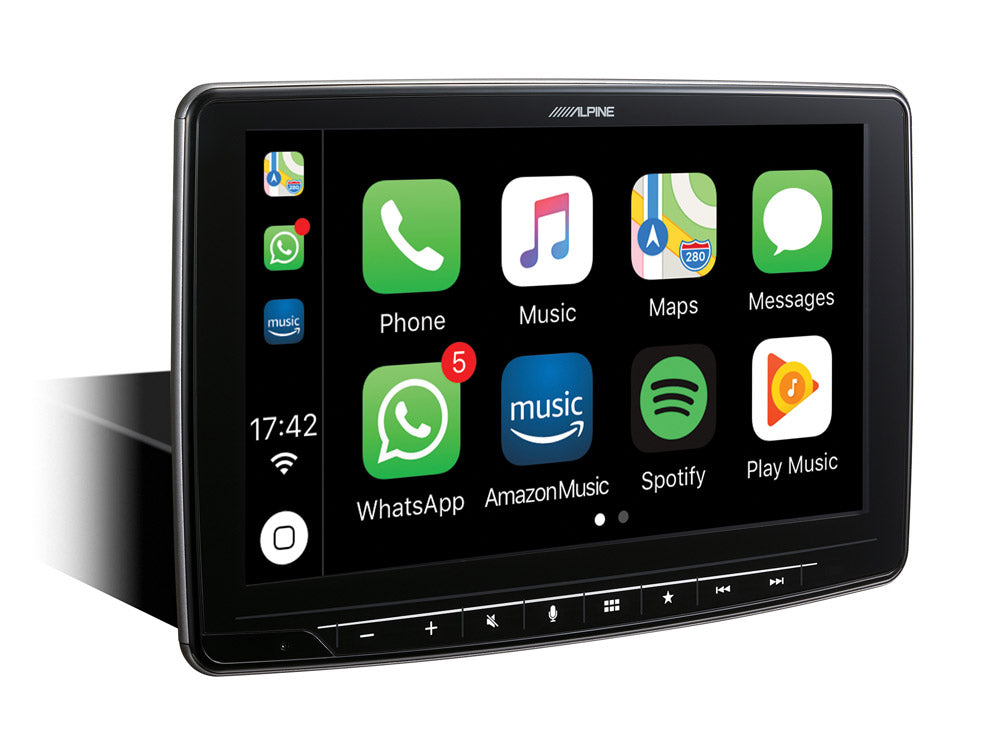 Apple Carplay / Android Auto in Fiat 500 Beige interior ( 2007-2015)