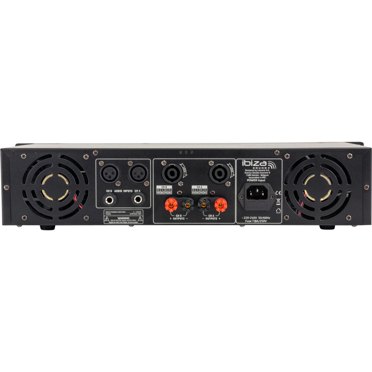 Ibiza AMP2000-MKII - Power Amplifier (2x1500W)