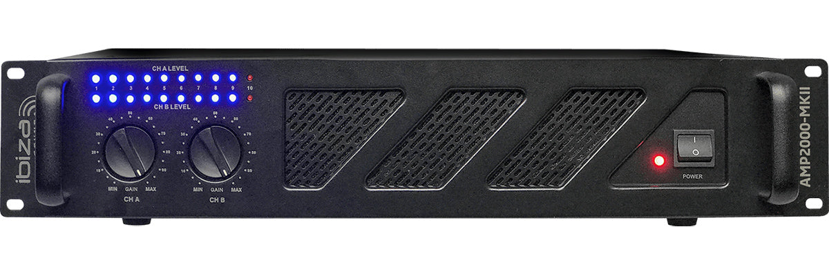 Ibiza AMP2000-MKII - Power Amplifier (2x1500W)