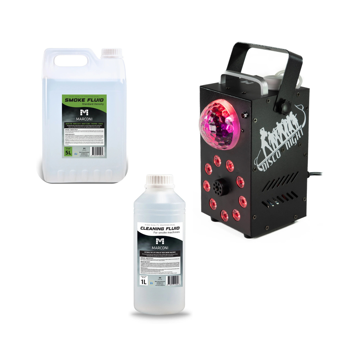 Marconi Smoke Machine with RGB & Astro Effect (700W) Bundle