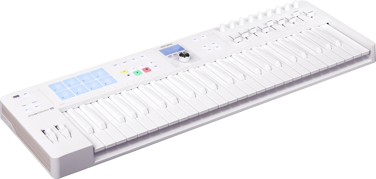 Arturia KeyLab Essential MK3 49 MIDI-Keyboard (Alpine White)