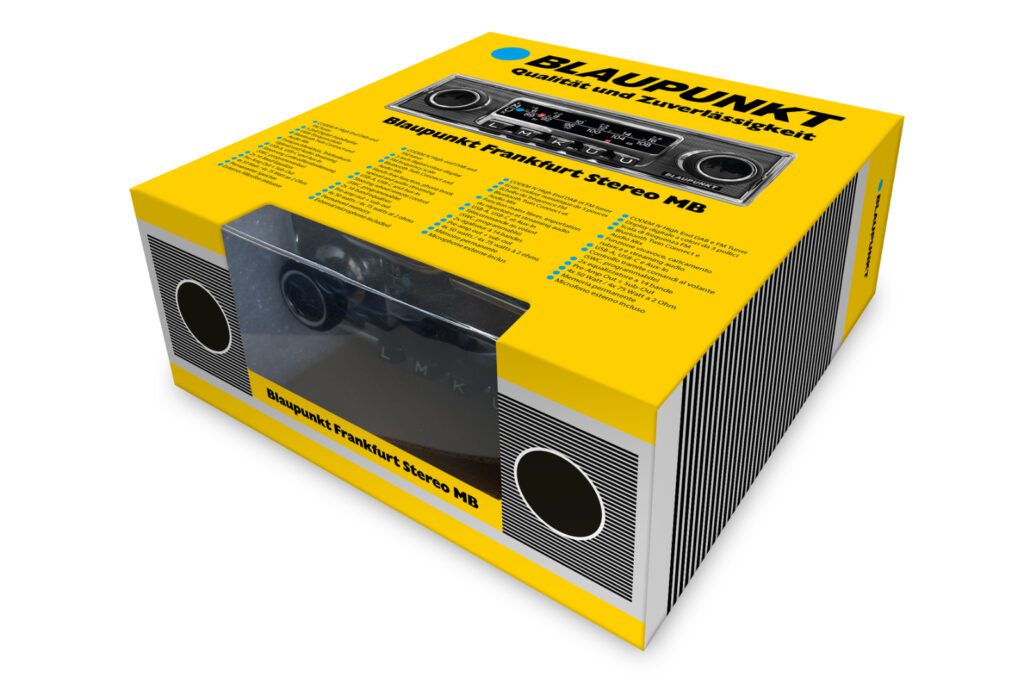 Blaupunkt FRANKFURT retro car radio, Bluetooth, FM/DAB+