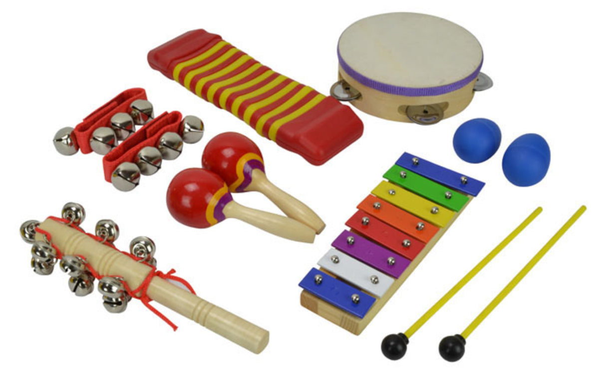 Children Percussion Set with 7 Parts