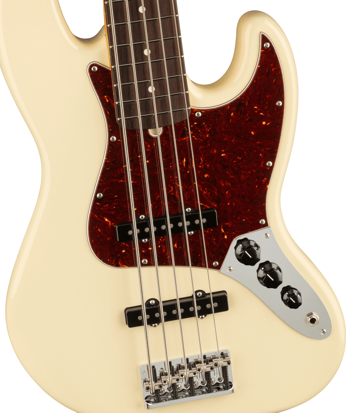 Fender American Professional II Jazz El-Bas (Olympic White )