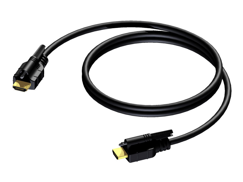 ProCab HDMI > HDMI Digital Video kabel dobbelt lås 1 m