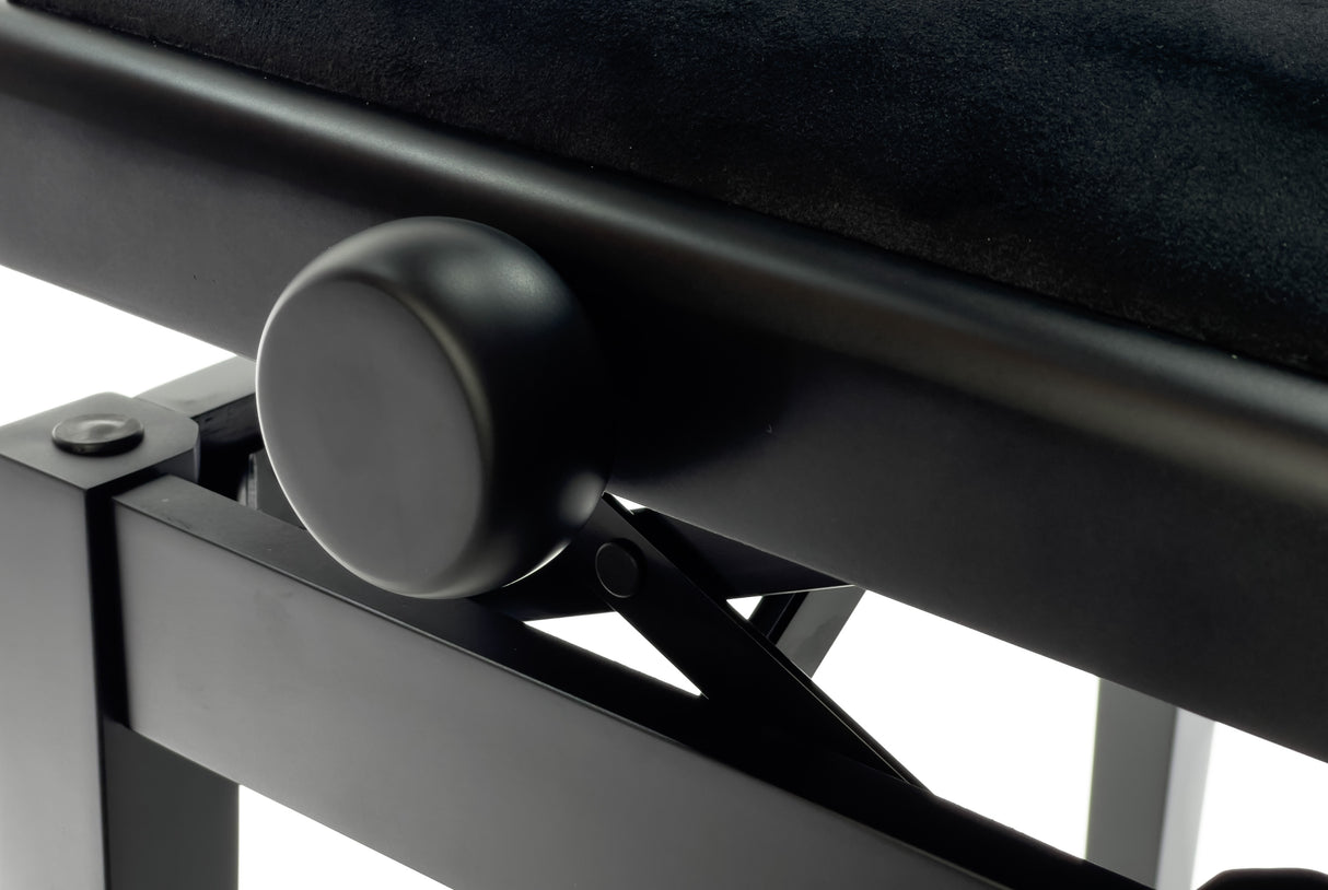 Grooveland KB200 Piano Bench (Matte Black)