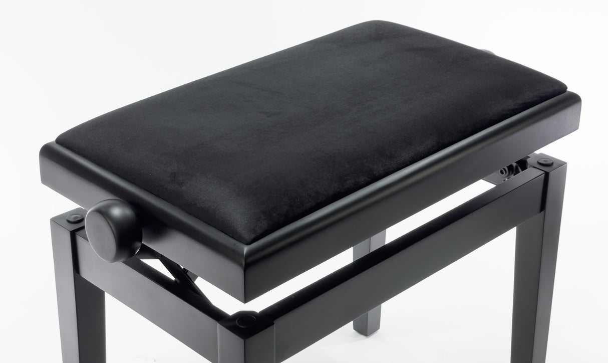 Grooveland KB200 Piano Bench (Matte Black)