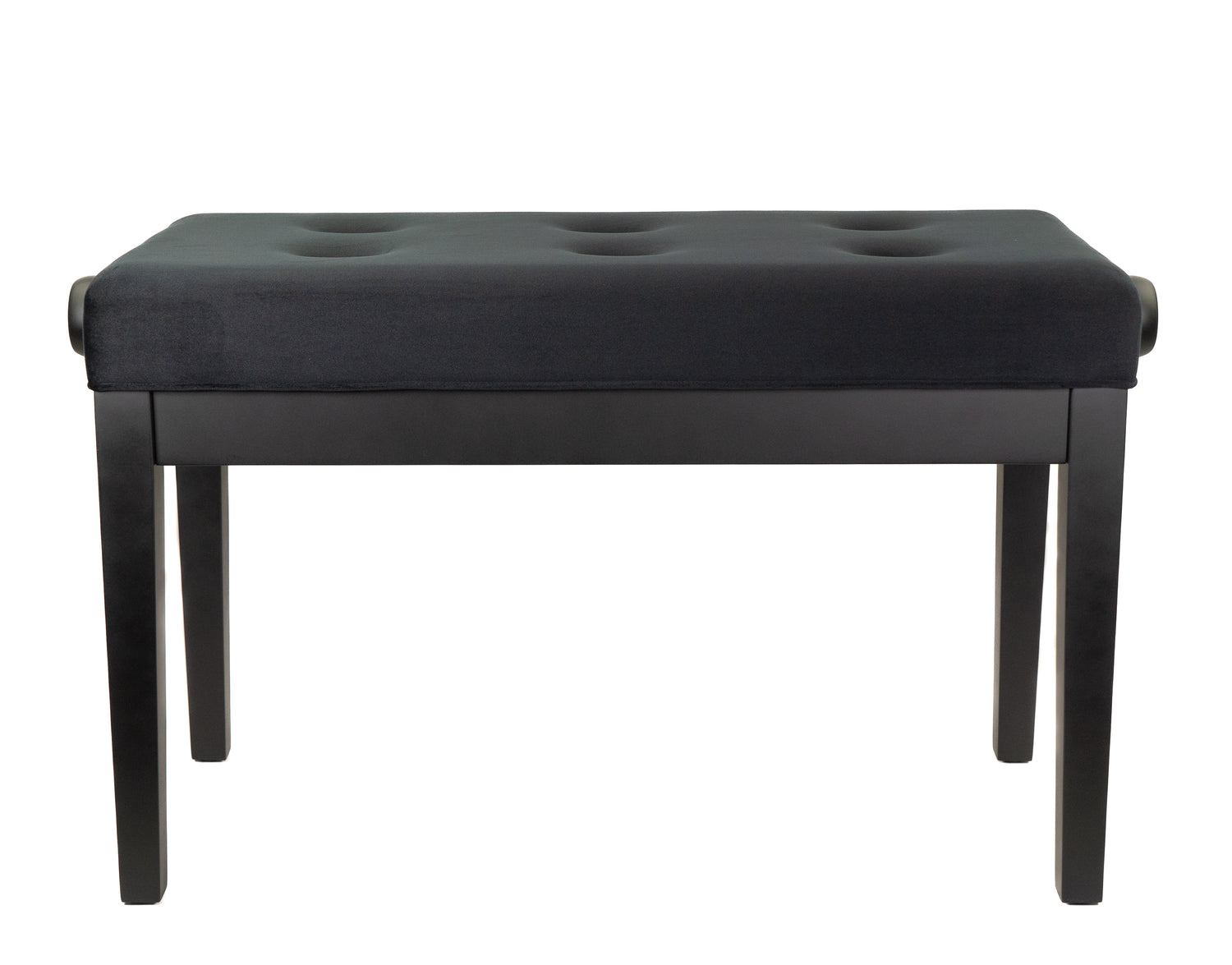 BandMate PB200D Deluxe Double Piano Bench (Matte Black)