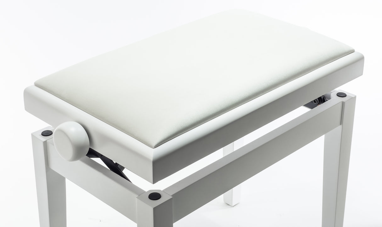Grooveland KB200 Piano Bench (Matte White)