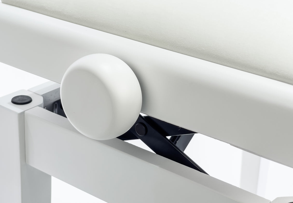 Grooveland KB200 Piano Bench (Matte White)