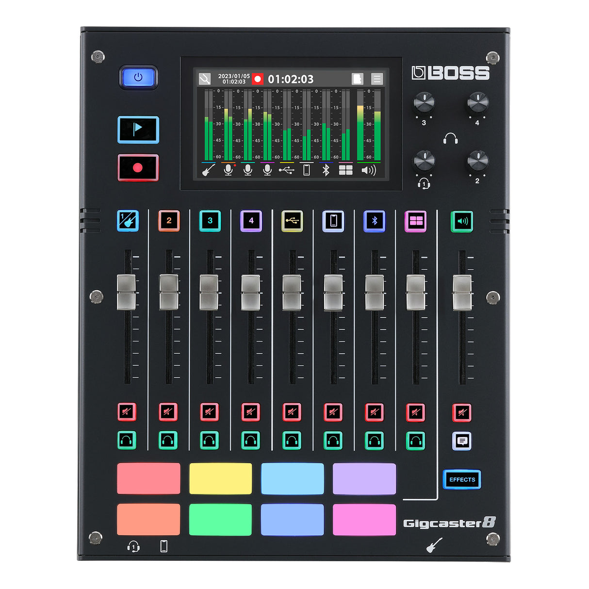 Boss Gigcaster 8 Streaming Mixer Starter Kit