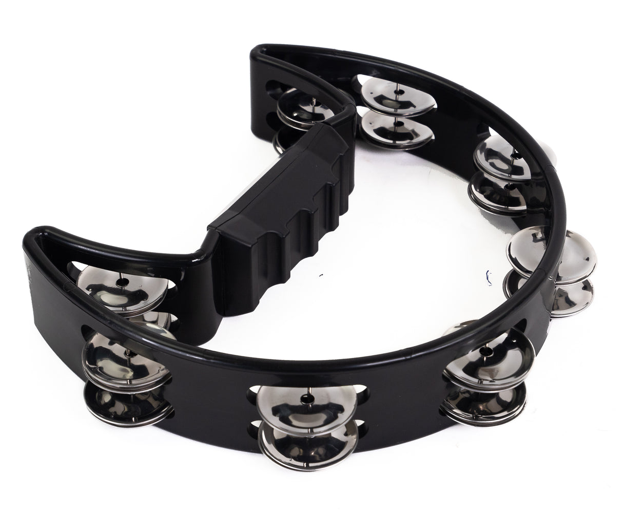 Crescent Tambourine (black)
