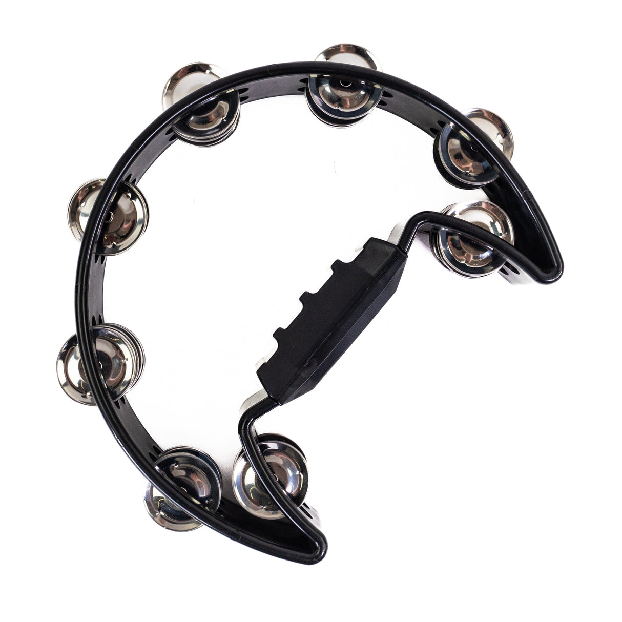 Crescent Tambourine (black)