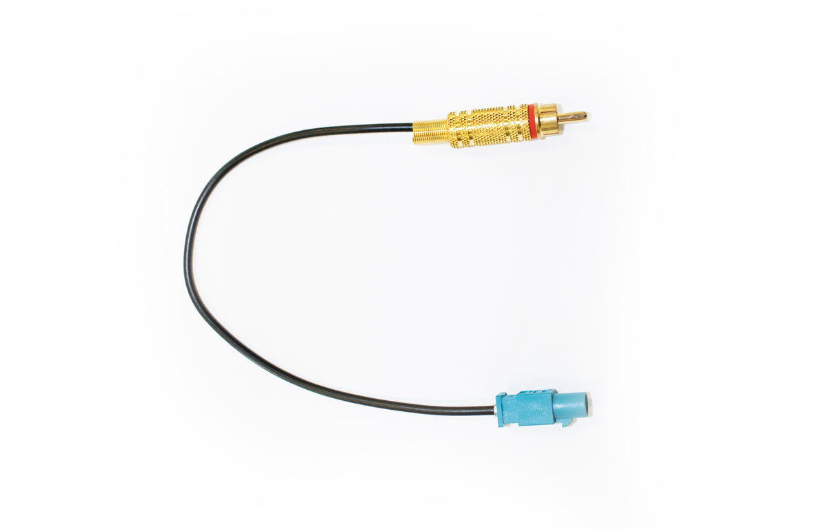 Rear camera adapter with Fakra connector