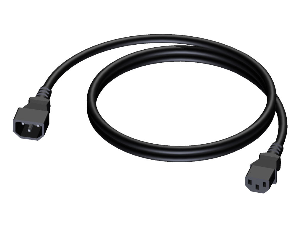 ProCab powerkabel 3x1,5 mm², hun Euro>Schuko han, 1,5 m