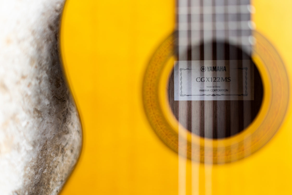 Yamaha CGX122MS Classical Spanish Guitar (Spruce Natural)