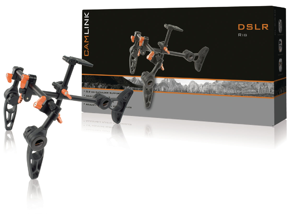 Camera/Video Tripod (Black/Orange)