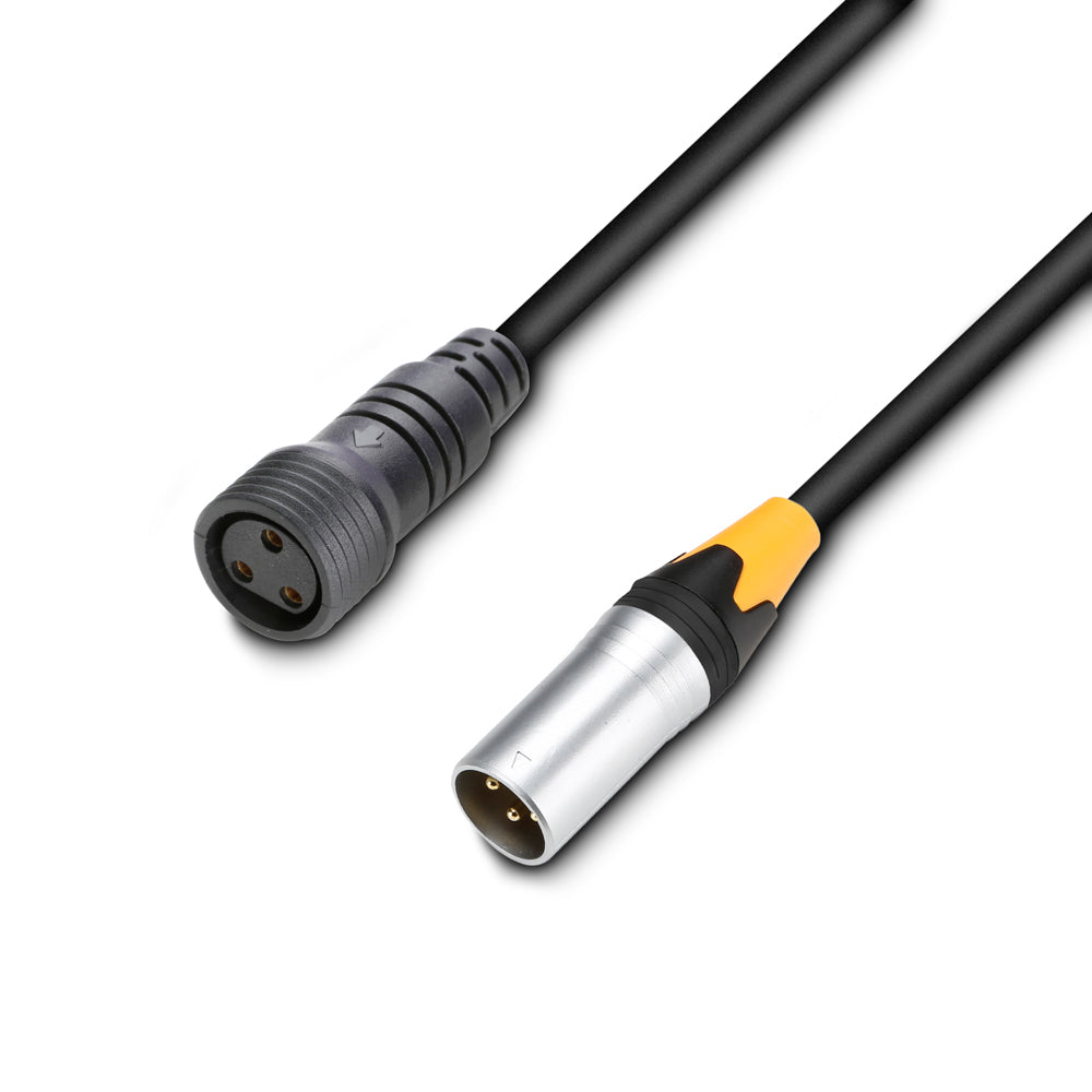 Cameo DMX 3 AD IN IP65 - DMX adapter IN for LED IP-Par 3-pin, 1.0 m