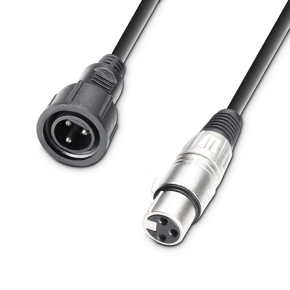 Cameo DMX ADAPTER OUT - Adapter cable for IP65 outdoor spotlight, IP65 connector to XLR female 3-pin