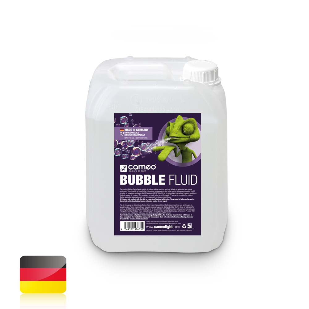 Cameo BUBBLE FLUID 5 L - special fluid for making soap bubbles 5 L