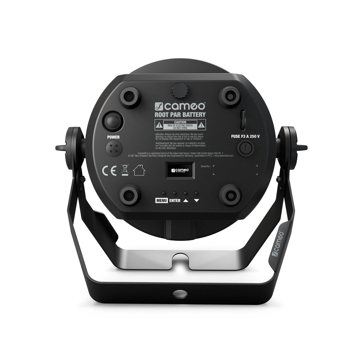 Cameo ROOT® PAR BATTERY - 5 × 4 W battery-powered RGBW LED PAR spotlight